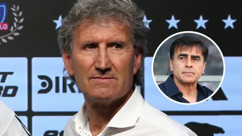 Daniel Morón se lanzó con todo tras la clasificación de Colo Colo a cuartos de Copa Libertadores. (Foto: Photosport)