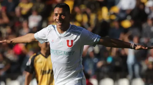 Cristián Palacios fue el héroe de Universidad de Chile ante Coquimbo<br />
(Foto: Jonnathan Oyarzun/Photosport)