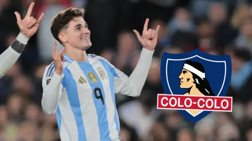 Julián Álvarez elogió a Colo Colo. (Foto: Photosport)