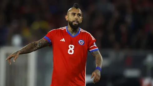 Arturo Vidal se la juega por cuatro figuras como titulares en La Roja<br />
(Foto: Andres Pina/Photosport)
