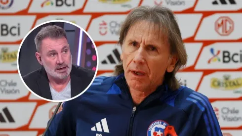 Marcelo Barticciotto sale en defensa de Ricardo Gareca. (Foto: Photosport)