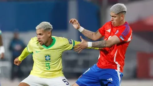 Carlos Palacios no estará con La Roja ante Colombia.