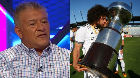 Claudio Borghi no comparte la queja de Maximiliano Falcón. (Foto: TNT Sports | Photosport)