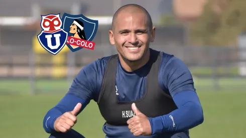 Chupete Suazo reconoce tener el corazón dividido entre Universidad de Chile y Colo Colo.