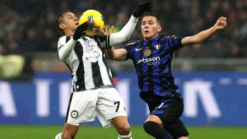 Alexis Sánchez volvió a las canchas en Udinese. Se llevó flor de elogio de Damián Pizarro.