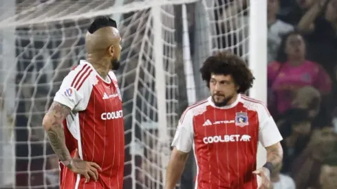 Arturo Vidal fue categórico tras la salida de Maxi Falcón (Foto: Dragomir Yankovic/Photosport)