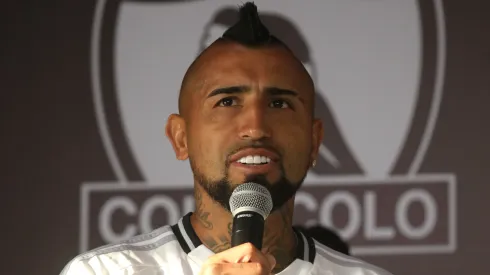 Arturo Vidal. espera llegada de refuerzo internacional a Colo Colo. (Foto: Photosport)