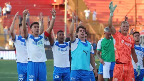 La formación de la UC contra Coquimbo Unido.