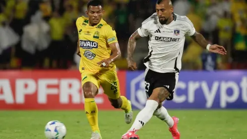Arturo Vidal valora después de todo el empate de Colo Colo en Colombia.