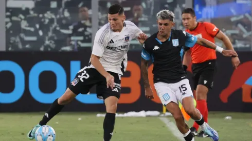 Colo Colo y Racing se enfrentan este martes.