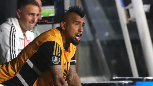 Arturo Vidal se enojó con periodista en plena zona mixta<br />
(Foto: Jonnathan Oyarzun/Photosport)