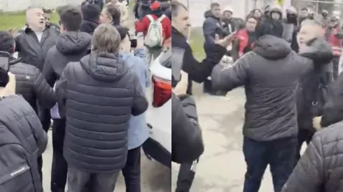 Un confuso incidente marcó el post partido entre O'Higgins y Colo Colo (Photosport).