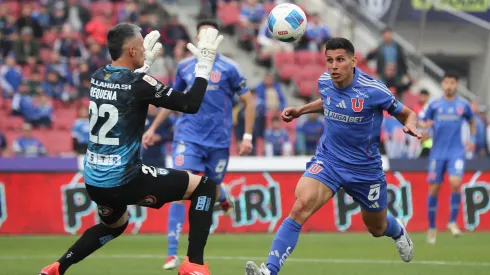 Israel Poblete es baja por lesión en la U (Photosport).