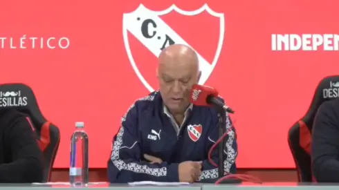Pablo Carrozza se mofó de la conferencia de prensa de Néstor Grindetti contra Universidad de Chile.
