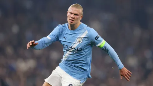 Erling Haaland suma 34 goles en 25 entre Noruega y Manchester City en lo que va de la temporada.