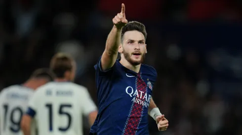 Kvicha Kvaratskhelia suma dos goles en tres partidos en la actual edición de la Champions League.