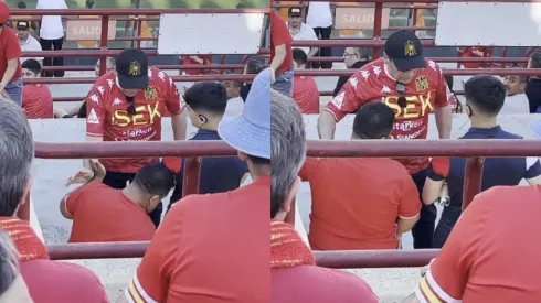 Gonzalo Durán echó a dos supuestos hinchas de O'Higgins.