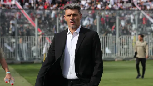 Fernando Ortiz continúa en Colo Colo para el 2026. (Foto: Felipe Zanca/Photosport)