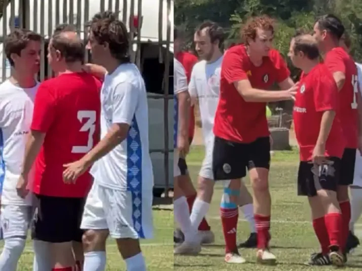 VIDEO: Coke Hevia casi se va a los combos en la final de reconocida liga de Santiago
