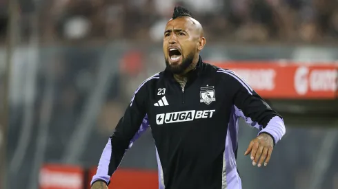 Arturo Vidal realizó sus descargos por la salida de algunas figuras de Colo Colo. (Foto: Felipe Zanca/Photosport)