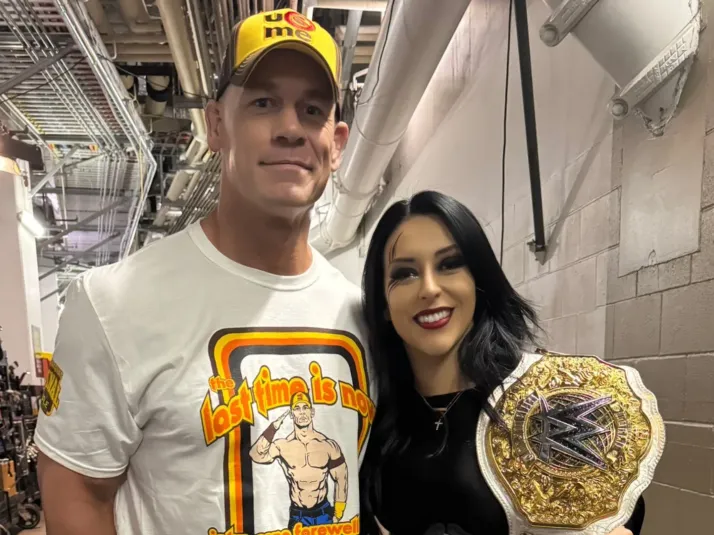 Stephanie Vaquer compartió emotivo mensaje para el adiós de John Cena en la WWE: "Inspiraste a..."
