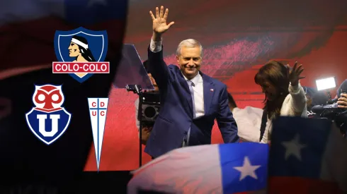 José Antonio Kast se suma a los presidentes que son hinchas de este equipo. (Foto: ATON)