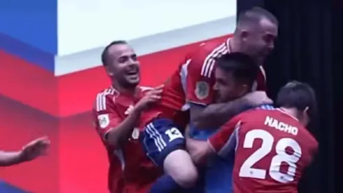 Chile debutó con triunfo en shootouts en la Kings World Cup Nations. (Foto: Captura)