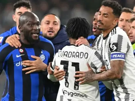 VIDEO: el duro mensaje con el que los hinchas del Inter recibieron a Cuadrado