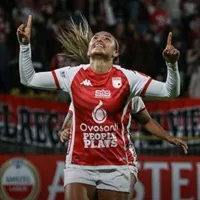 La ex de 'Epa Colombia' se luce con Santa Fe en la Copa Libertadores Femenina