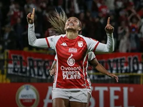La ex de 'Epa Colombia' se luce con Santa Fe en la Copa Libertadores Femenina