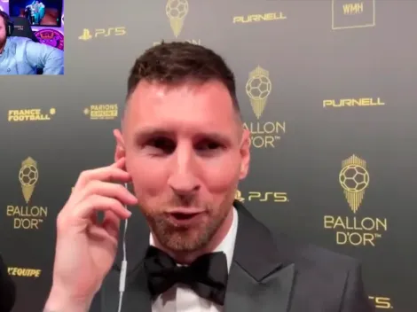 La surrealista respuesta de Messi a Ibai tras ganar el Balón de Oro