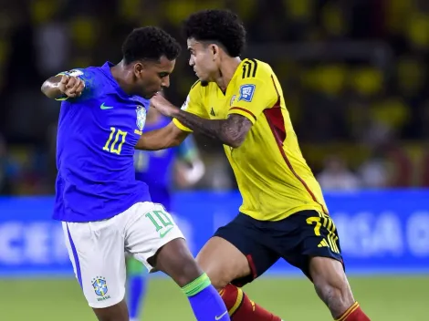 Primer triunfo de Colombia ante Brasil en la historia de Eliminatorias gracias a Luis Díaz