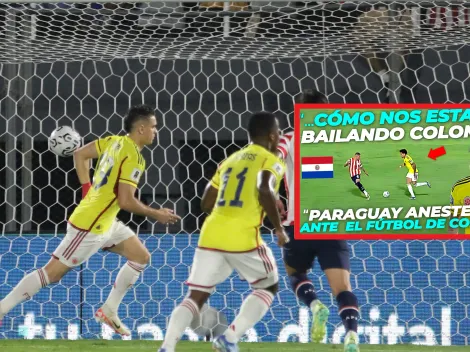 Así fue la narración de los paraguayos en el gol de Colombia: "nos están bailando"