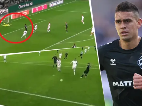 Video: golazo de Rafael Santos Borré ante Mönchengladbach