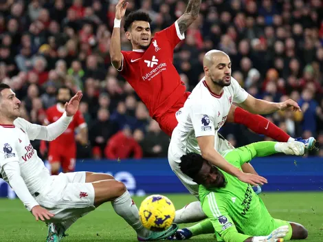 Flojo juego de Díaz: Liverpool perdió la punta de la Premier