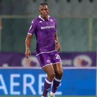 Yerry Mina va de salida en la Fiorentina