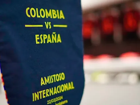 Formación titular confirmada de Colombia para el amistoso ante España