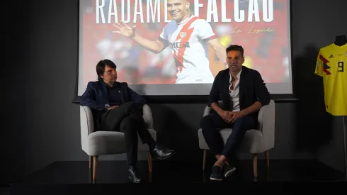 Radamel Falcao, en un evento en el 'Museo Legends' de Madrid.
