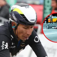 ¡Abandonó! La caída de Nairo Quintana en la Vuelta a Cataluña