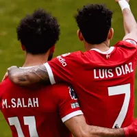 La primera publicación de Mohamed Salah con Luis Díaz tras regañar al colombiano en el Liverpool