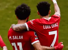 La primera publicación de Salah con Díaz tras regañar al colombiano