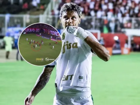 Golazo de Ríos para consolidarse cada vez más en Palmeiras y la Selección