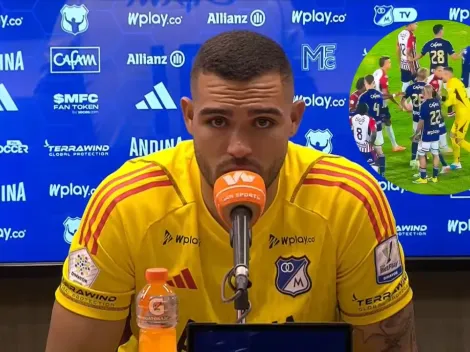 Álvaro Montero confesó lo que les dijo a los jugadores del Junior en la cancha