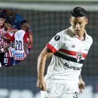 El jugador de Junior que podría llegar a Sao Paulo con James Rodríguez