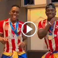 ¡Campeones! El baile viral de Edwuin Cetré y Alexis Manyoma