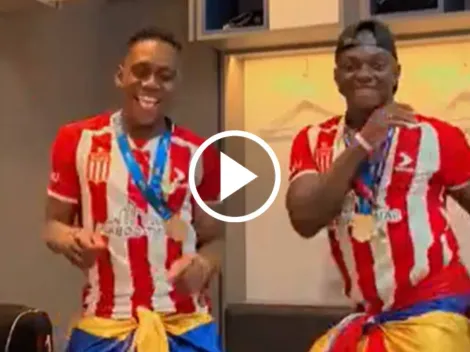 ¡Campeones! El baile viral de Edwuin Cetré y Alexis Manyoma