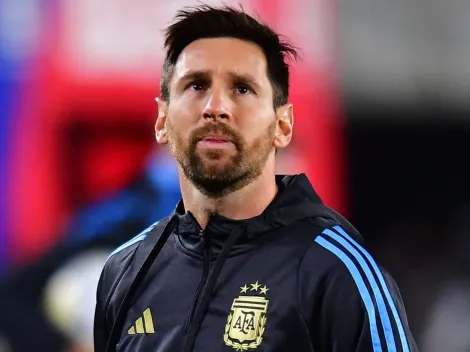 No aguantó más: Lionel Messi lloró en pleno calentamiento de la Selección Argentina