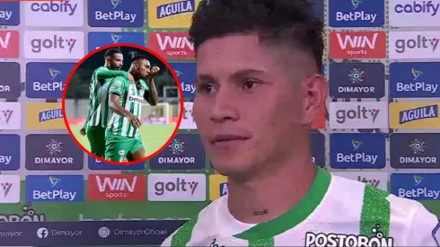 Jorman Campuzano en la cámara de Win Sports.