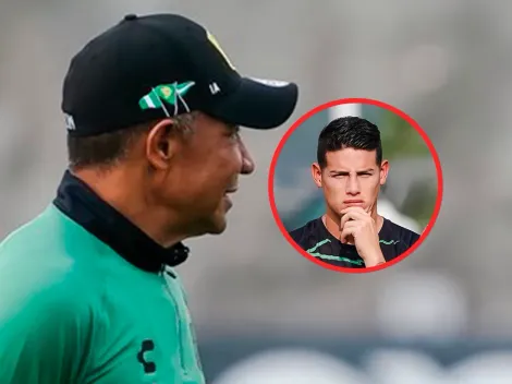 Las primeras palabras del nuevo DT de León sobre James