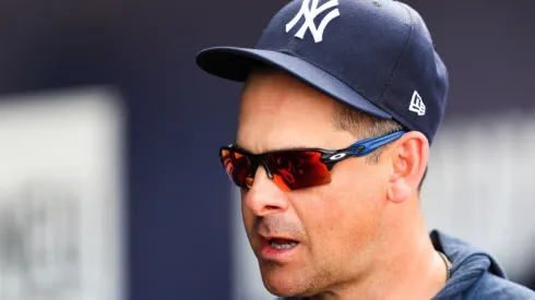 Aaron Boone of the New York Yankees. (Getty)